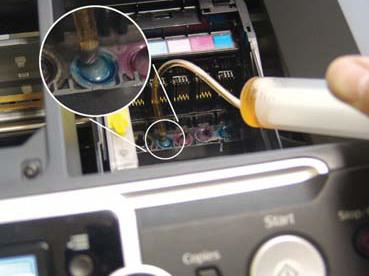 Работа с печатающей головкой