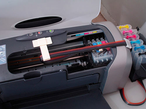 Использование на практике картриджной СНПЧ