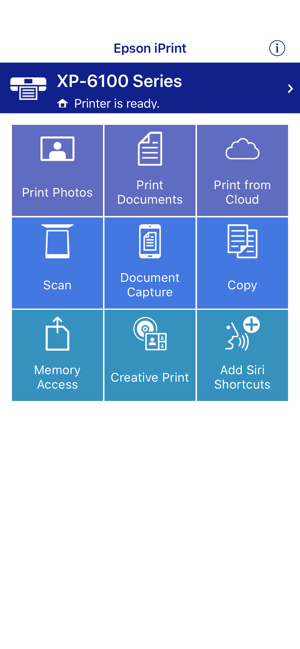 ‎Epson iPrint Screenshot
