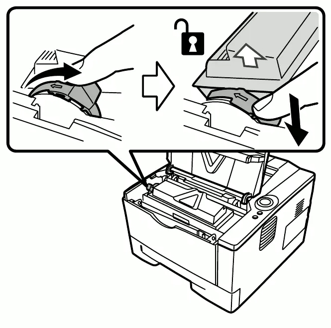 Устранение грязной печати принтера Kyocera FS-1040