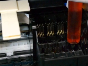 Методы прочистки головки принтера HP