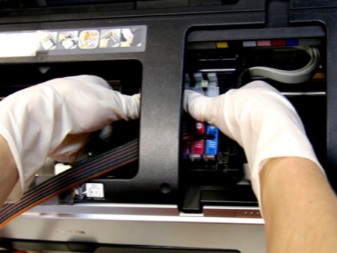 Методы прочистки головки принтера HP