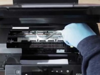 Методы прочистки головки принтера HP