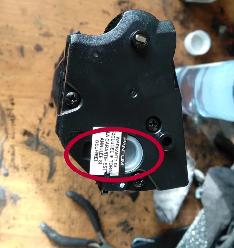 Заправка картриджа Pantum PC-211E: сброс чипа M6500, P2207, P2500w и p2200