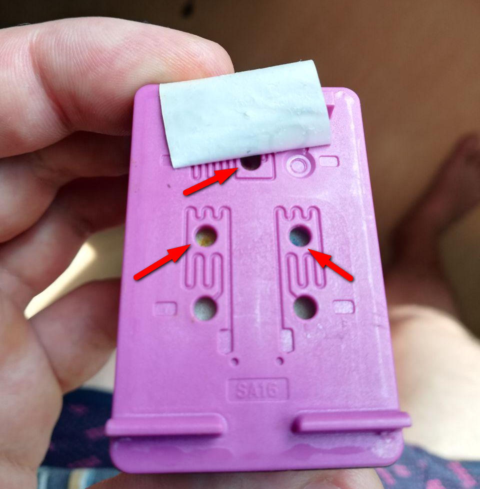 Инструкция по заправке картриджей 121 и 122 для принтеров HP