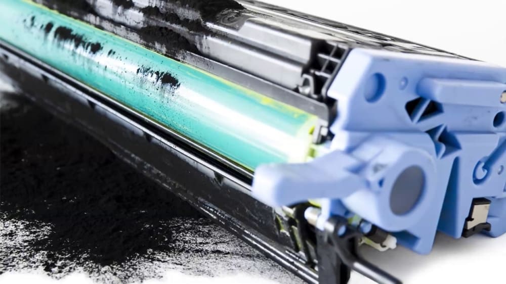 Результат самостоятельной заправки картриджа