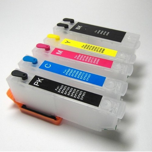 Как заправить многоразовый картридж epson