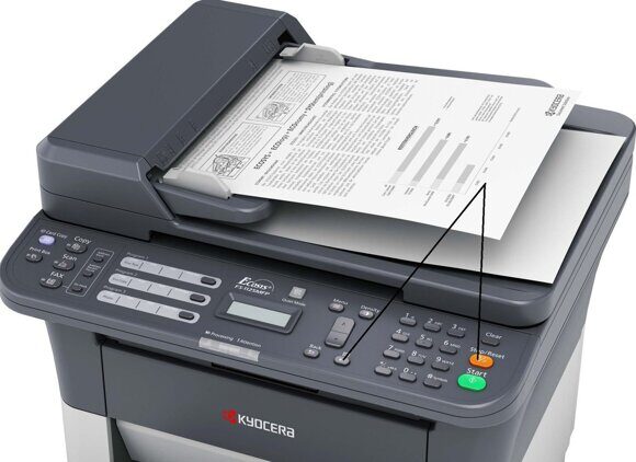 Сброс счетчика страниц Kyocera FS-1125MFP