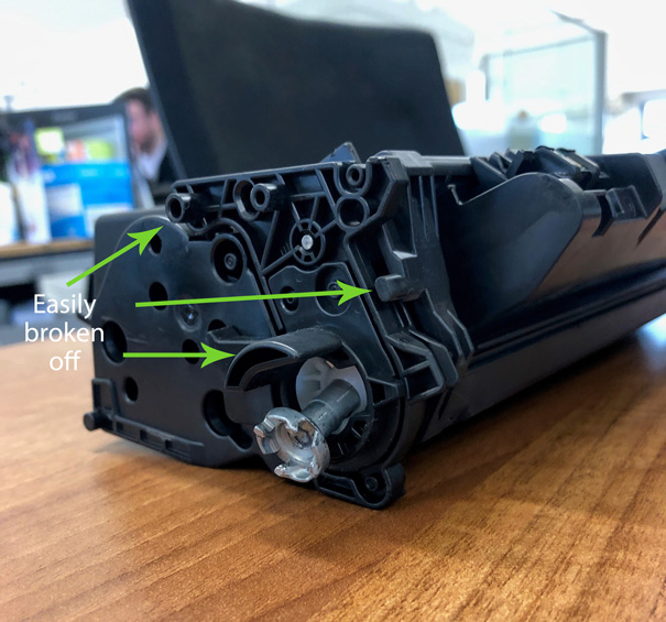 Ошибка памяти расходных материалов принтера - как исправить