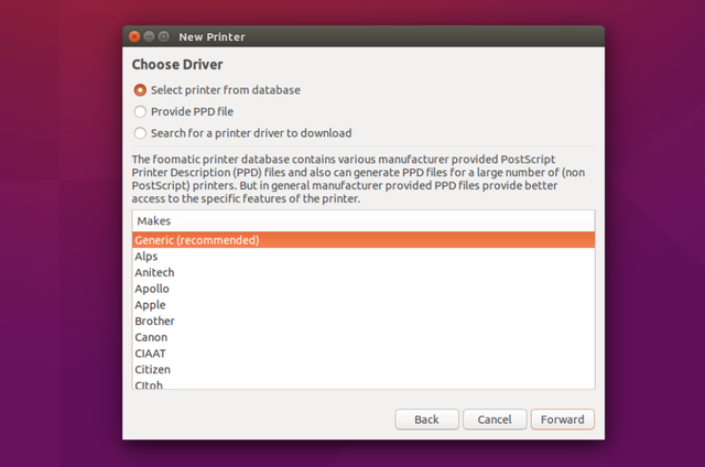 LinuxPrintUSBNetwork-Ubuntu-New-printer