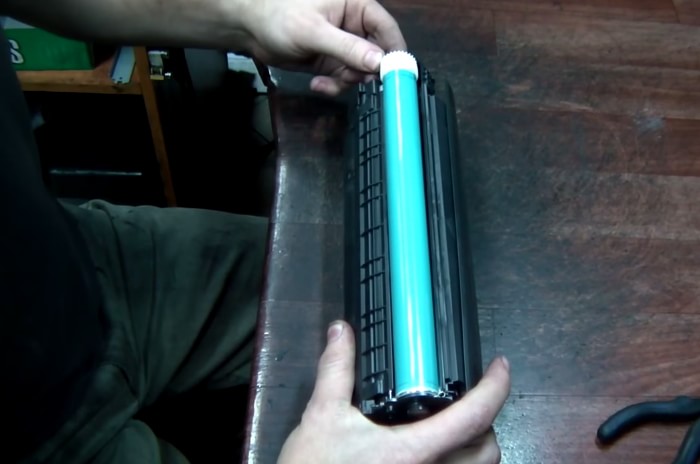 Снятие барабана