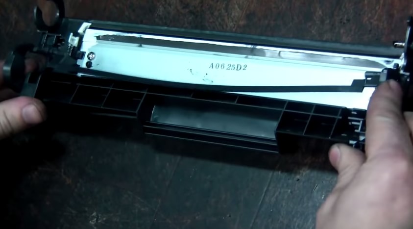 Снятие занавески