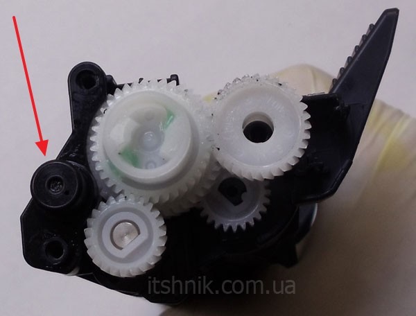 Шестерни стартерного картриджа