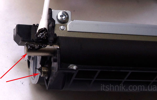 Смажьте контакты магнитного вала