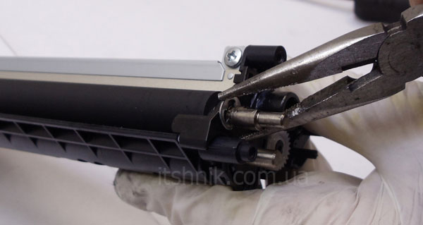 Установка стопорной шайбы