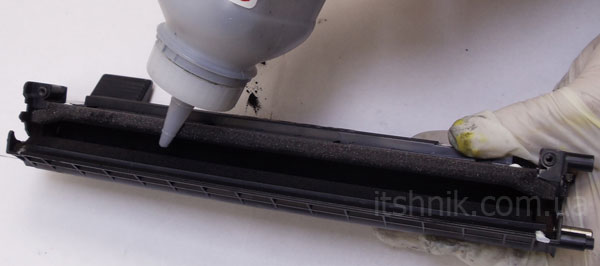 Добавьте тонер