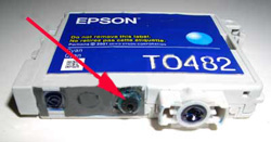 подключите вилку, которую мы сделали ранее