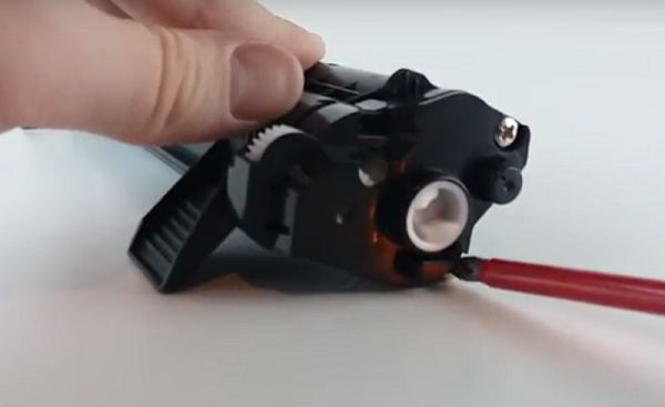 Установка картриджа в блок барабана