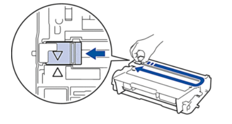 Настройка барабана формирования изображения лазерного принтера Brother после замены тонера