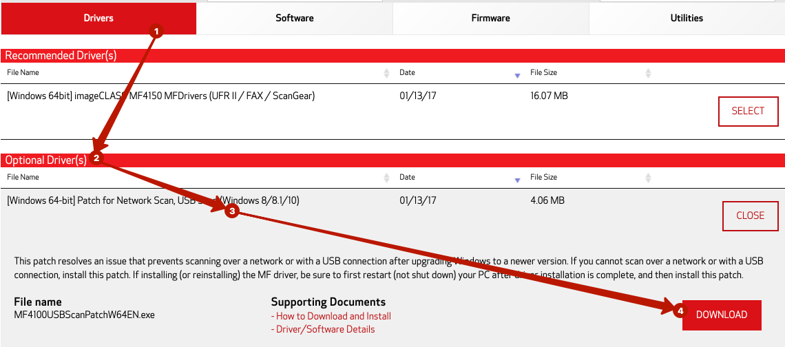 патч для принтера canon
