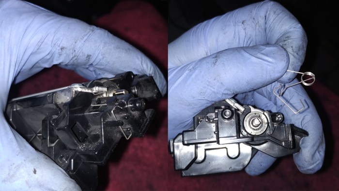 Контактная пружина блока проявки kyocera fs-1040