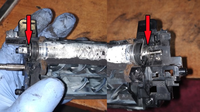 Подшипники магнитного вала блока разработки Kyocera FS-1040