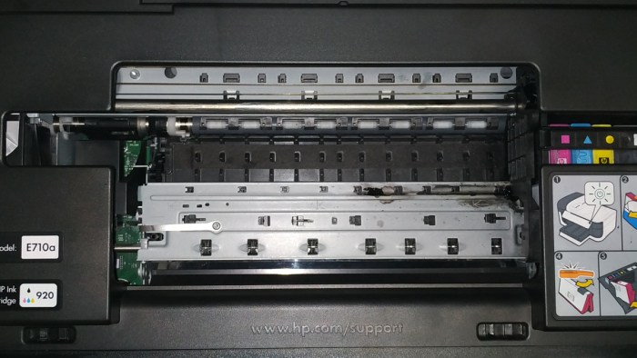 Застревание каретки, диагностика