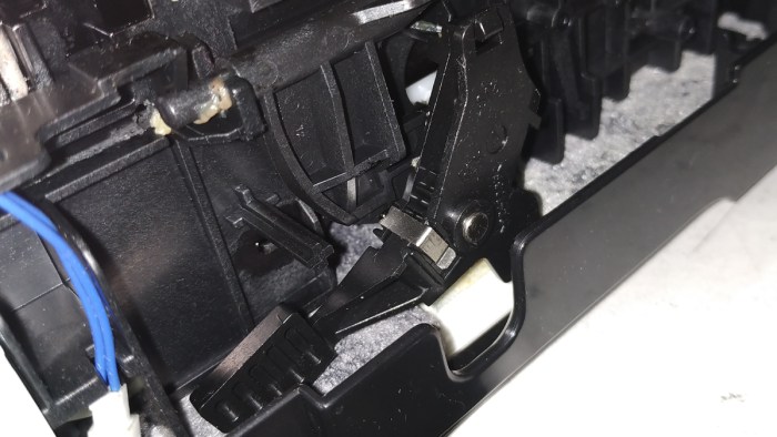 Застревание каретки - маятниковая передача