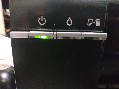 промывка печатающей головки epson l800 - выключить принтер