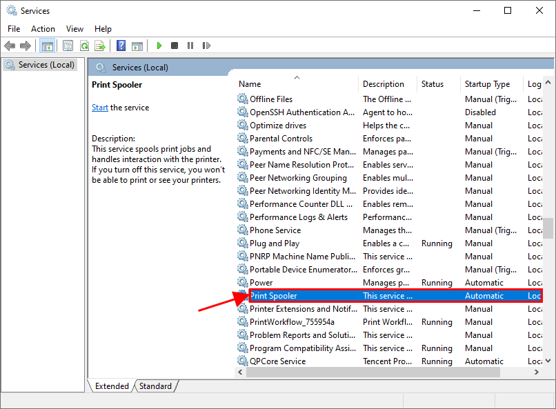 Принтер столкнулся с непредвиденной проблемой конфигурации
