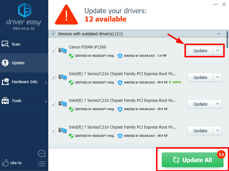 Принтер столкнулся с непредвиденной проблемой конфигурации