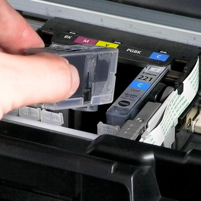 принтер не видит картридж 