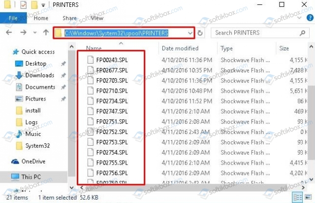 Как очистить очередь печати принтера на Windows 10