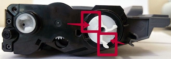 Brother hl-2130r, hl-2132r - сброс счетчика тонера