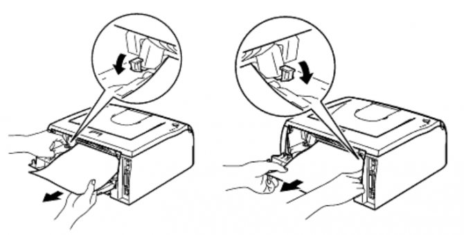 Застряла бумага в принтере: что делать и как вытащить листы из аппарата