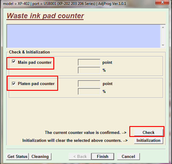 Проверка счетчика
