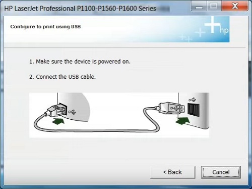 Поиск конфигурации принтера