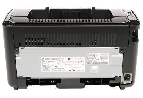 Задняя панель принтера