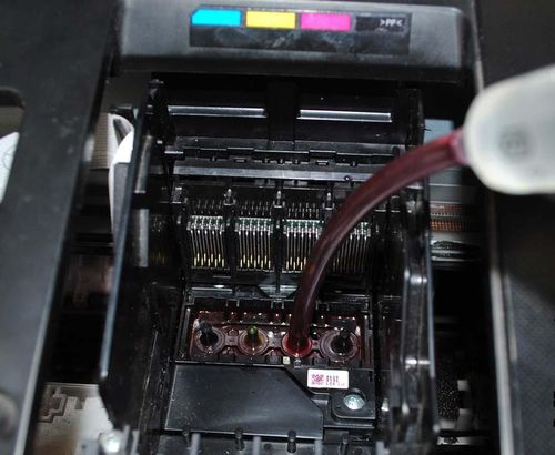 Промывка печатающей головки