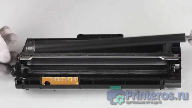 Снятие вала дозировки