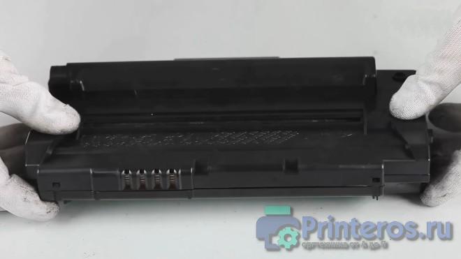 Установка крышки