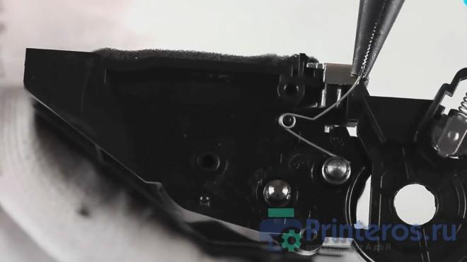 Установка пружины