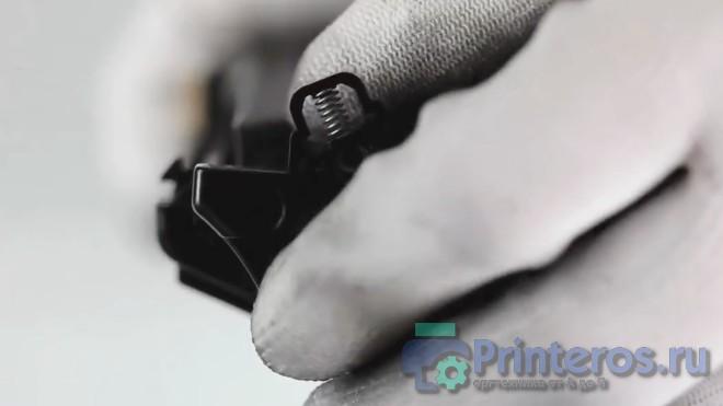 Установка щечки