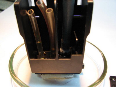 Установка трубок