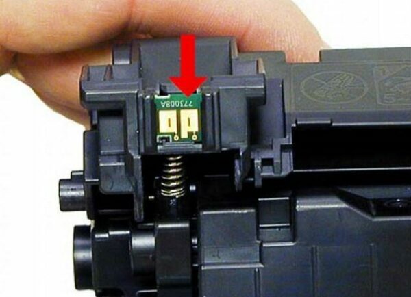 чип на картридже