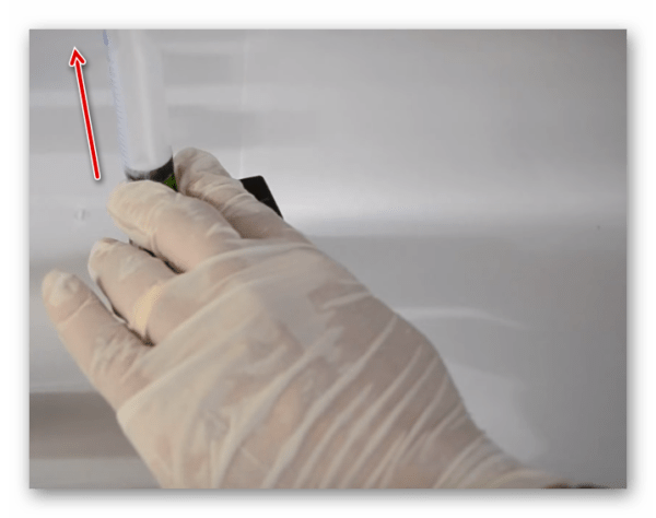 Создаем вакуум шприцом