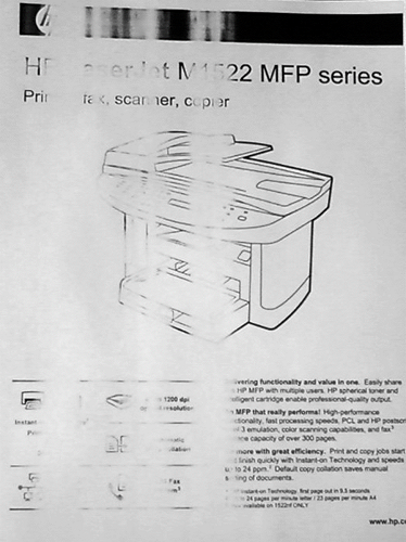 Плохой вывод на принтер