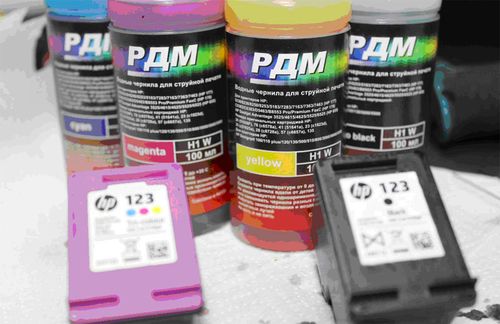 Чернила для картриджа