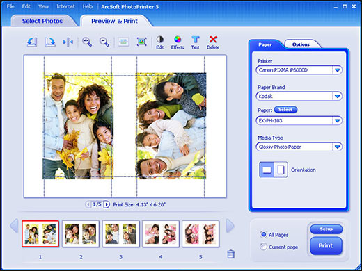 Лучшие программы для распечатки фотографий разных размеров