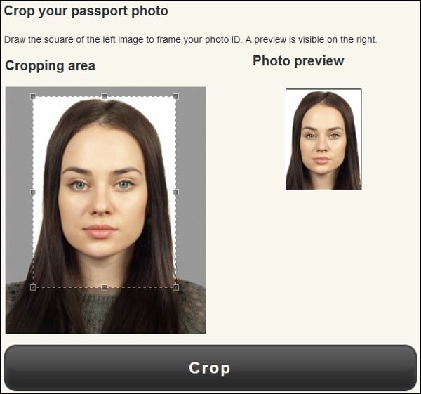 Скрин обрезки фото